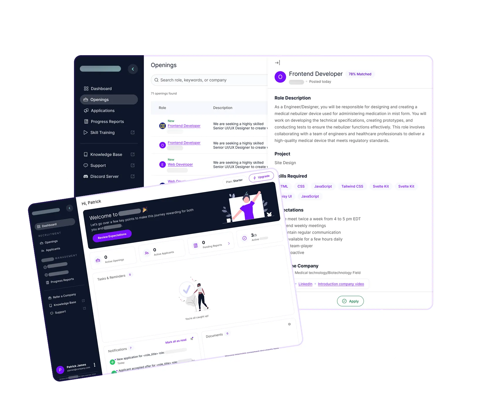 B2B SaaS @W4M.AI Project Image